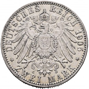 Baden 2 Mark 1905 G Grosherzog FRIEDRICH I.