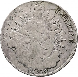 Bavière 1 Madonnathaler 1755 MAXIMILIAN III. JOSEPH 2 nd portrait Münich, just.