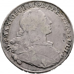 Bawaria 1 Madonnathaler 1755 MAXIMILIAN III. JOSEPH 2 nd portret Münich, just.