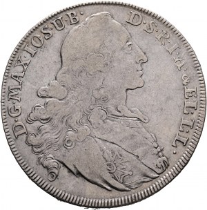 Bawaria 1 Madonnathaler 1770 MAXIMILIAN III. JOSEPH Monachium, po prostu.