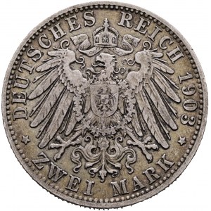 Baviera 2 marchi 1903 D König OTTO