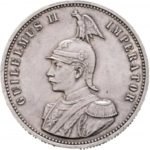 Východná Afrika 1 Rupie 1890 WILHELM II. Berlín