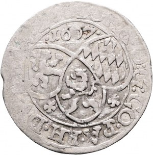 Pfalz-Zweibrücken 3 Kreuzer 1607 JOHAN II. Młodszy R!