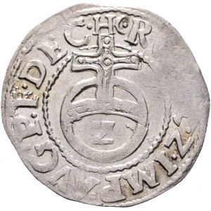 Pfalz-Veldenz ½ Batzen (2 Kreutzer) 1586 GEORG JOHANN I.