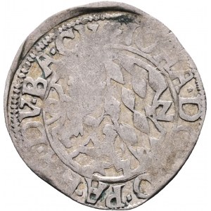 Pfalz-Zweibrücken ½ Batzen (2 Kreutzer) 1592 RUDOLPH II. Herzog JOHN I. der Lahme