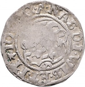 Pfalz-Zweibrücken ½ Batzen (2 Kreutzer) 1595 RUDOLPH II. Herzog JOHN I. der Lahme