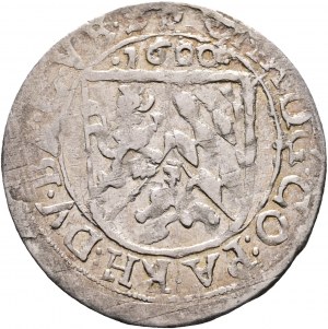 Pfalz-Zweibrücken 3 Kreuzer 1600 RUDOLPH II. Vojvoda JÁN I. Chromý