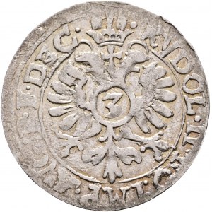 Pfalz-Zweibrücken 3 Kreuzer 1600 RUDOLPH II. Herzog JOHN I. der Lahme