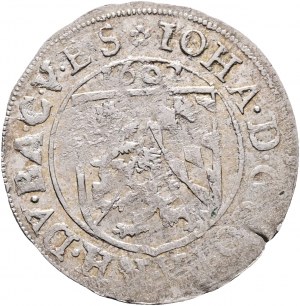 Pfalz-Zweibrücken 3 Kreuzer 1601 RUDOLPH II. Duca GIOVANNI I. lo Zoppo