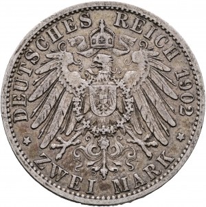 Prussia 2 marco 1902 A Kaiser WILHELM II.