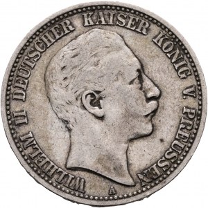 Prussia 2 marchi 1903 A WILHELLM II. Patina di Berlino
