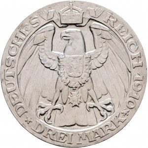 Preußen 3 Mark 1910 A Kaiser WILHELM I 100. Jahrestag der Universität BerlinI.