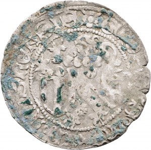 Saxony 1 Schildgroschen ND 1442-45 Elector FRIEDRICH II. prince WILLIAM II. Freiberg , not cleaned, original patina