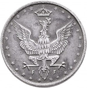5 fenigov 1917 F Regentstvo Poľského kráľovstva