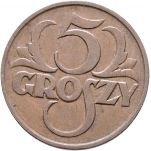 5 Grosz 1925 W II. Republika