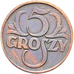 5 Grosz 1928 W II. republika