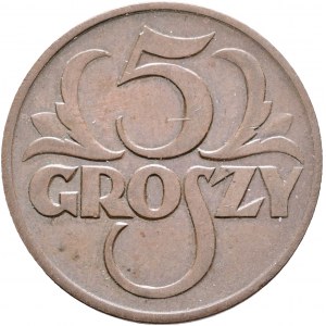 5 Grosz 1939 V II. republike