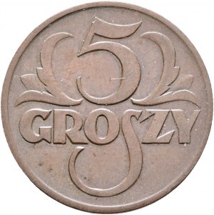 5 Grosz 1939 W II Rzeczypospolitej