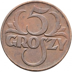 5 Grosz 1939 W II. Republic variant