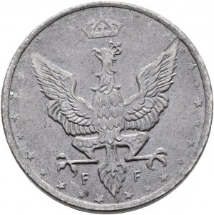 10 Pfennigs 1917 FF Régence du Royaume de Pologne