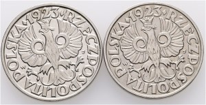 20 Grosz 1923 W II. Repubblica Lotto 2 monete