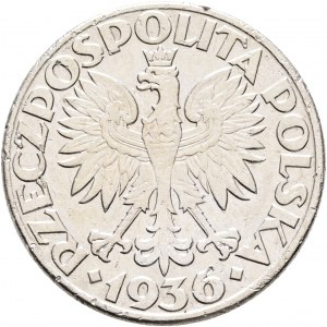 2 Zlote 1936 II. République Jósef Pilsudski