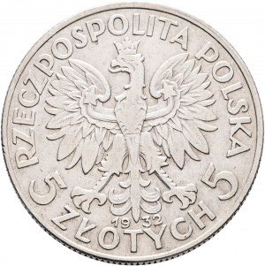 5 Zlotych 1932 w.m. II. Republic, Polonia