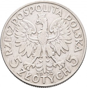 5 Zlotych 1932 w.m. II. République, Polonia