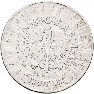 5 Zlotych 1935 II. republika Jósef Pilsudski