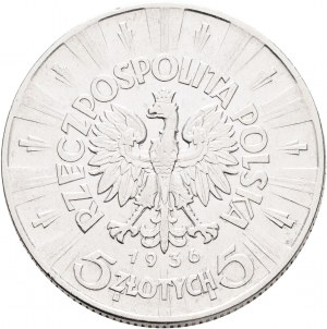 5 Zlotych 1936 II. Republik Jósef Pilsudski