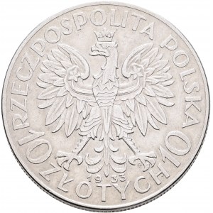 10 Zlotych 1932 MW II. République, Polonia
