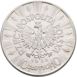 10 Zlotych 1936 II. Repubblica Jósef Pilsudski