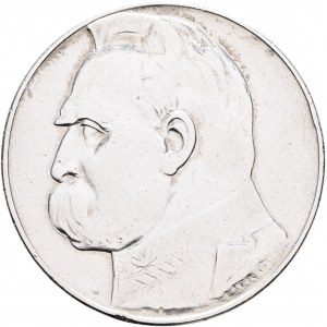 10 Zlotych 1937 II. République Józef Pilsudski