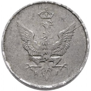 1 Pfennig 1918 F Regency of Kingdom of Poland