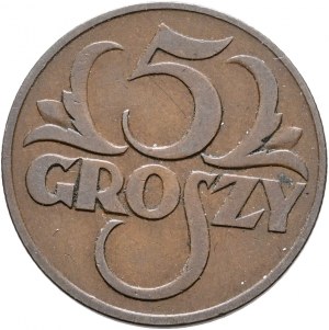 5 Grosz 1931 W II. Rzeczpospolita