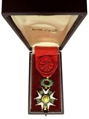 France Order of the Legion of Honour in Gold OFFICER