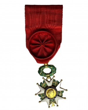 Francja Order Legii Honorowej w złocie OFICER