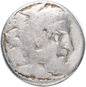 Celtowie Europa Środkowa i Wschodnia 1 drachma 300-10 p.n.e. Zeus na tronie