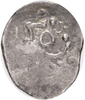 Quinario celtico e gallieno, zecca 200-100 a.C.