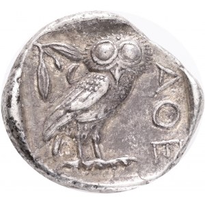 Athènes Cité 1 Tétradrachme 454-320BC spécimen extraordinaire