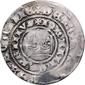 Czechy Praga grosz ND JOHN I. LUXEMBURG 1310-1346 Obsada 36