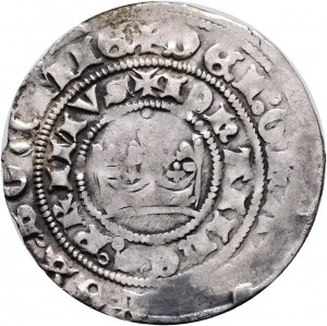 Böhmen Prag grosch ND JOHN I. LUXEMBURG 1310-1346 Guss 36