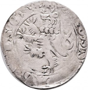 Boemia Praga grosch ND JOHN I. LUXEMBURG 1310-1346 Cast 37