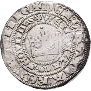 Boemia Praga grosch ND WENCESLAUS II. 1300-1305 Smolik#2. Esemplare straordinario