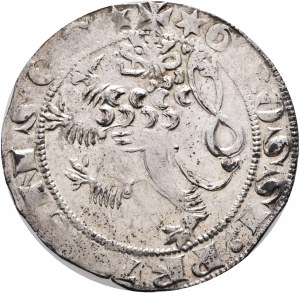 Böhmen Prag grosch ND WENCESLAUS II. 1300-1305 Smolik#2. Außergewöhnliches Exemplar