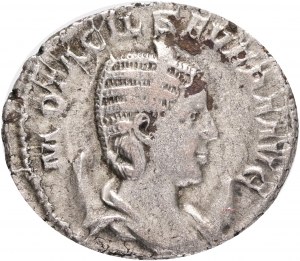 1 Antoninianus ND 246-248 OTACILIA SEVERA IVNO CONSERVAT, Junona, Rzym