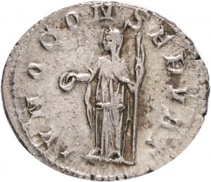 1 Antoninianus ND 246-248 OTACILIA SEVERA IVNO CONSERVAT, Juno, Rím