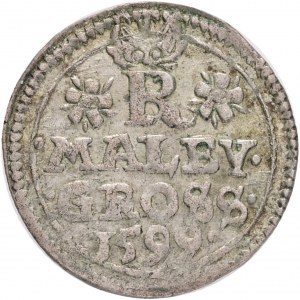 ½ Groschen MALEY GROSS 1599 RUDOLF II. Joachimsthal - Paul Hofmann