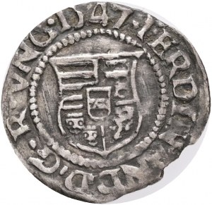 Hungary 1 Denar K.B. FERDINAND I. 1547