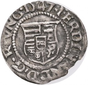 Ungheria 1 Denar K.B. FERDINAND I. 1547